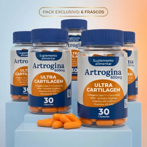6 Potes Artrogina 600mg